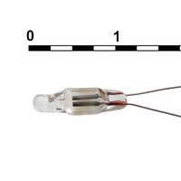 Лампа неоновая RUICHI NE-2. 3x10 мм. 0.35 мА